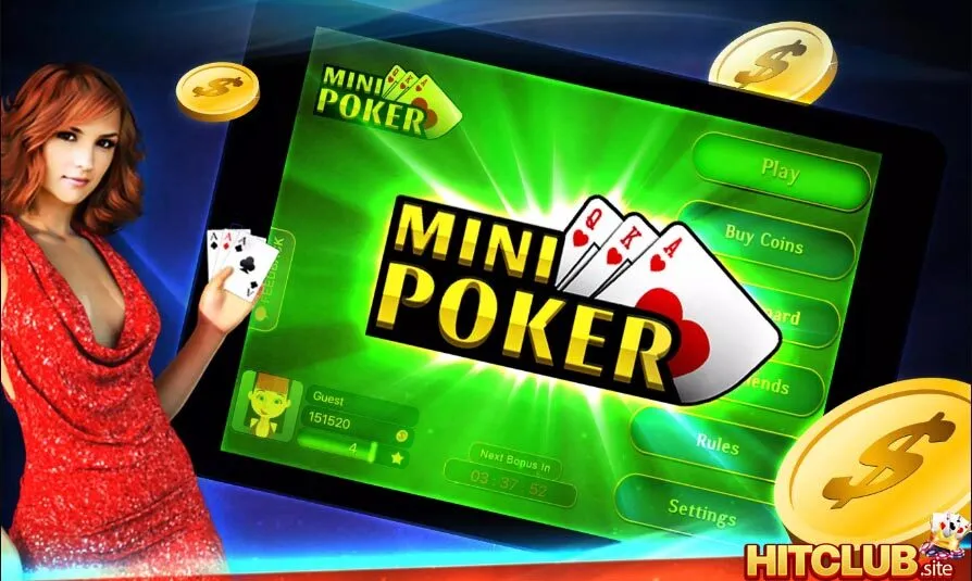 Mini Poker Hitclub săn hũ giá trị cực khủng